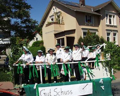 Der Festwagen des Sozialverbandes Bennigsen erhielt den 2. Preis!